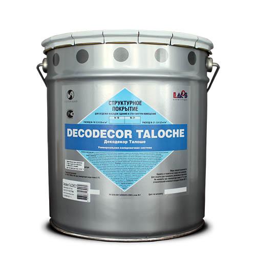 Фасадное декоративное покрытие Soframap Decodecor Taloche 21, 25 кг