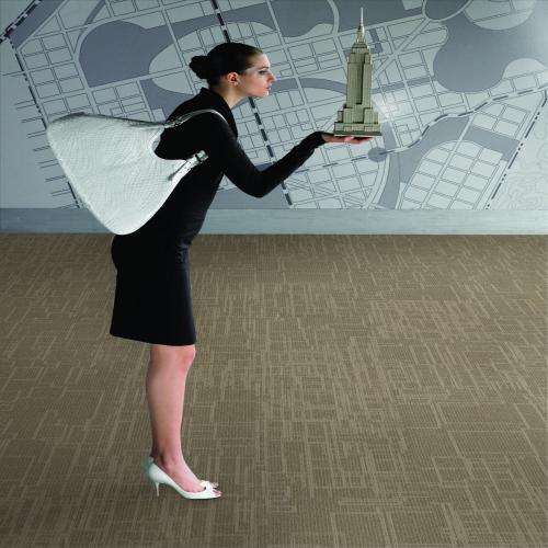 Ковровая плитка Shaw ESSAY OF CLUES City grid Tile 59537-38761 #2