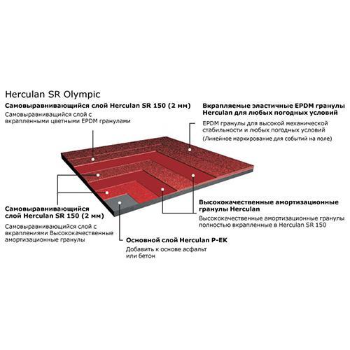 Беговая дорожка Herculan SR Olympic #2