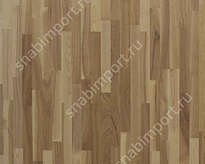 Паркетная доска Polarwood Ясень Living white matt 3 полосный
