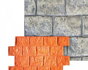 Стеновой слой Bautech Pressbeton Vertical Деревенский камень