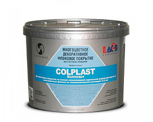 Многоцветное декоративное покрытие Soframap Colplast 10 кг