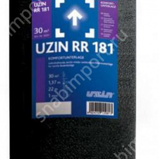 Самоклеящаяся подложка под текстильные покрытия Uzin RR 181